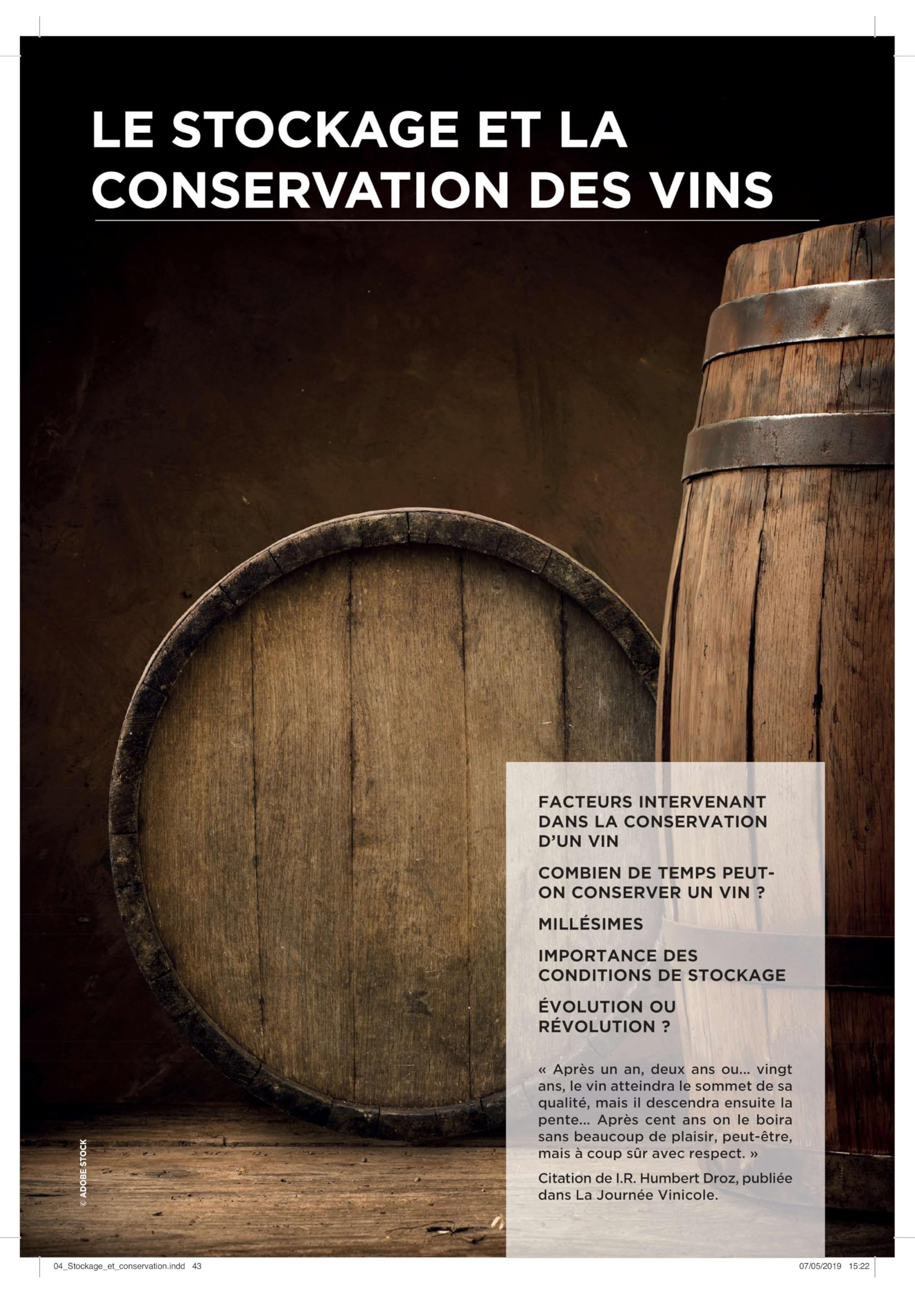 La sommellerie de référence: La référence de la formation des sommeliers