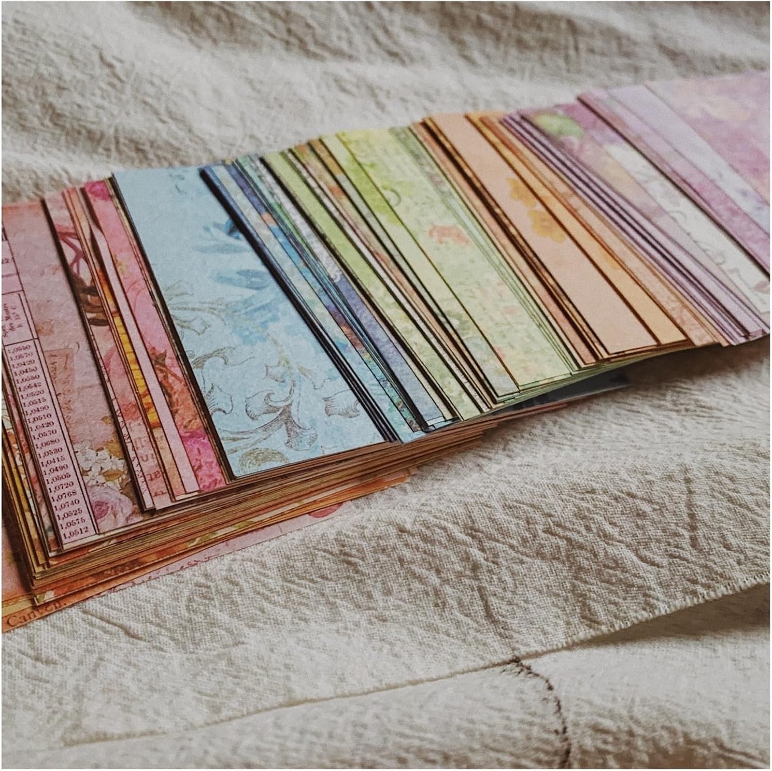 Translucent Envelopes,Vellum Jackets, 150 Pcs Rainbow Color Texture Background Craft Paper Collage Journal Ephemera DIY Album Scrapbooking Material Paper Pack(Color:Rainbow) (Size : Sunshine)