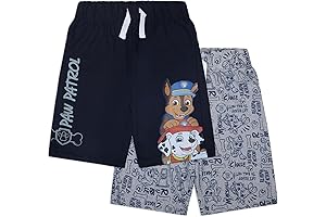 Nickelodeon Boys 2 Pack Shorts for Toddlers, 4-7
