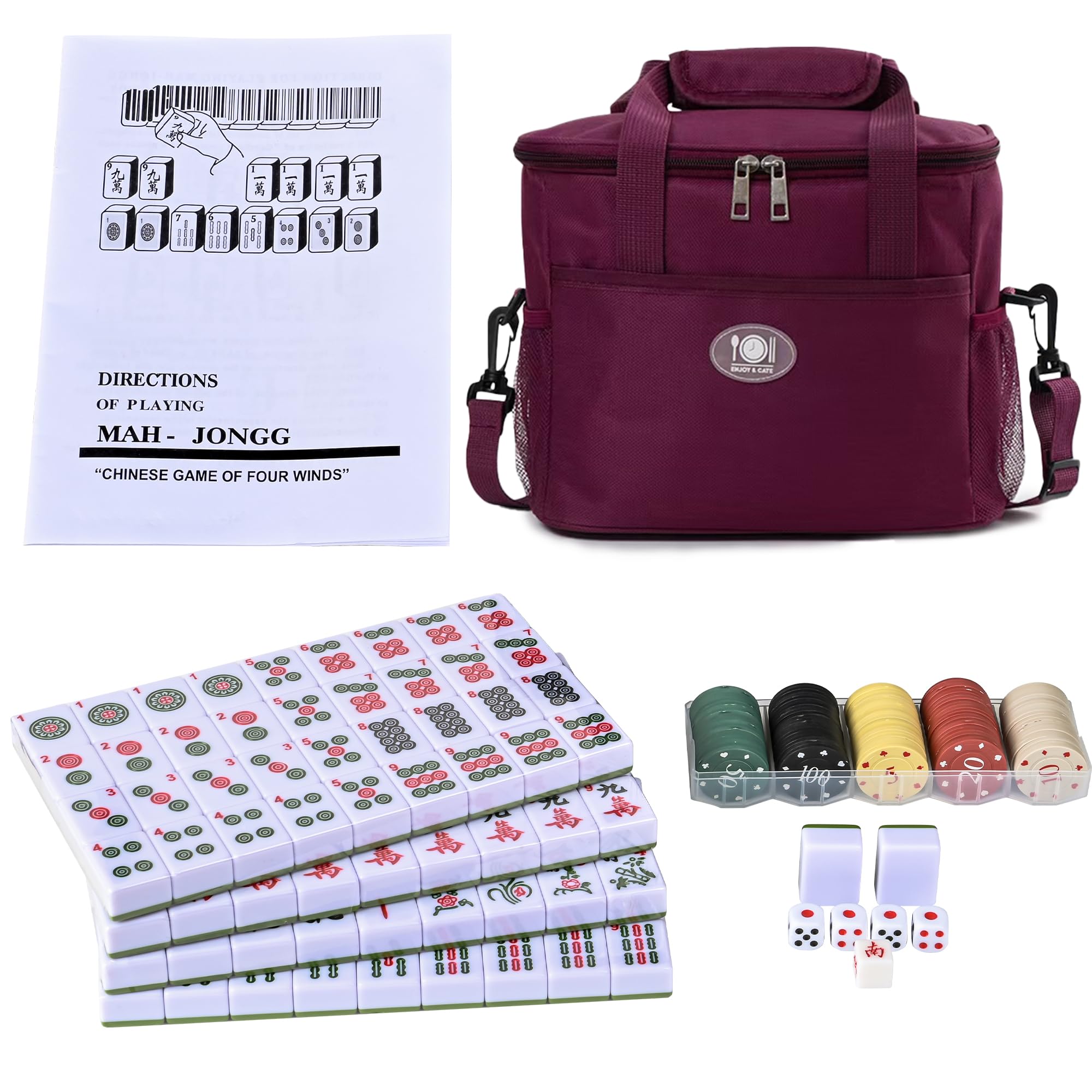 その他 BANDAI LSI GAME THE MAHJONG IV Amazon.com: DSNGEZ Chinese Traditional Green Large Mahjong Set