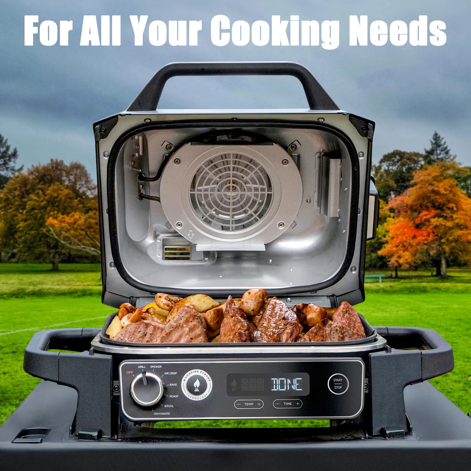Ninja Woodfire Pro Griddle Plate - Non-Stick Outdoor Grill -5