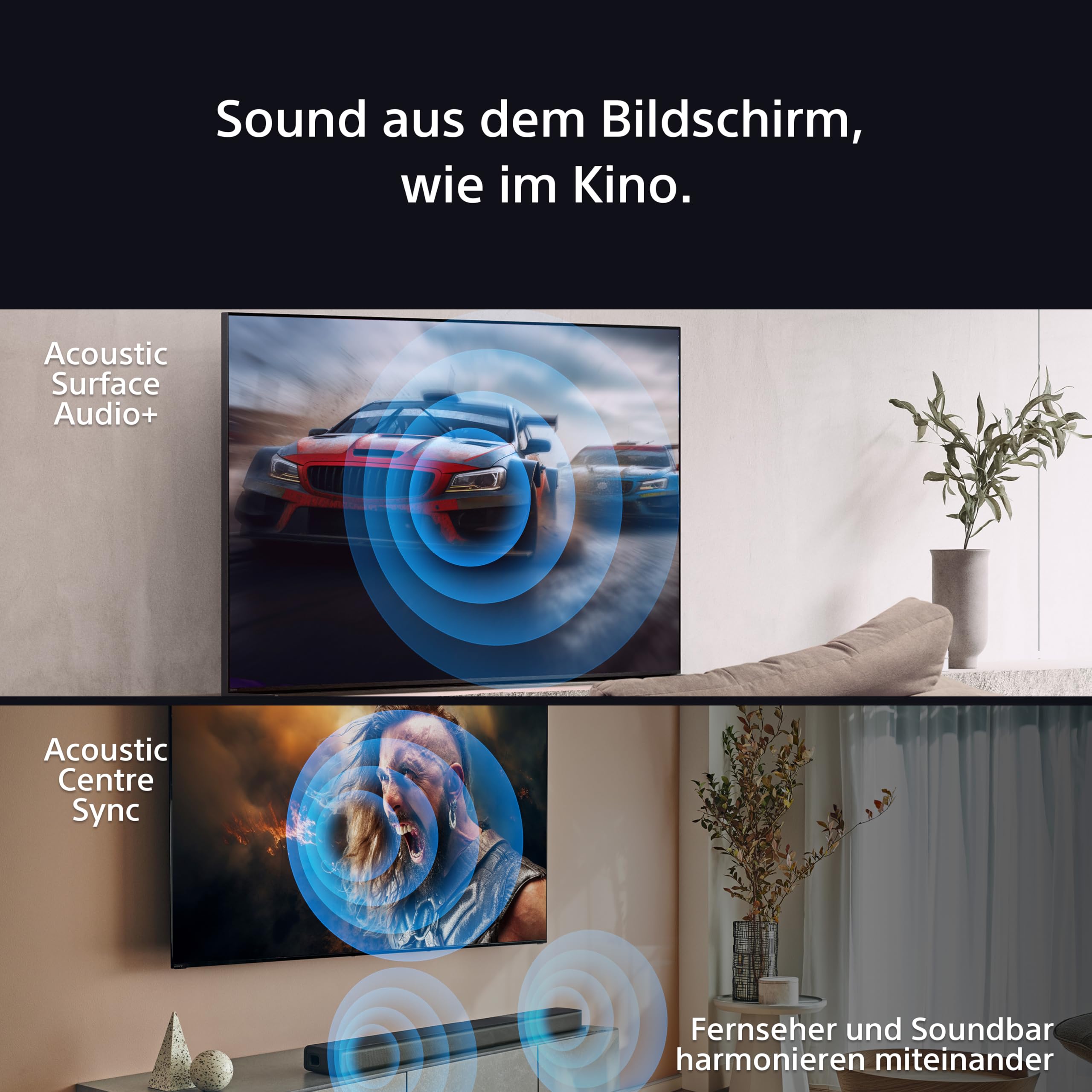 Sony BRAVIA 8 OLED 65 Pouces 4K HDR Google Smart TV |Fonctions Gaming PlayStation 5, IMAX Enhanced, Dolby Vision Atmos, Chromecast, Apple AirPlay, 120Hz 65XR80