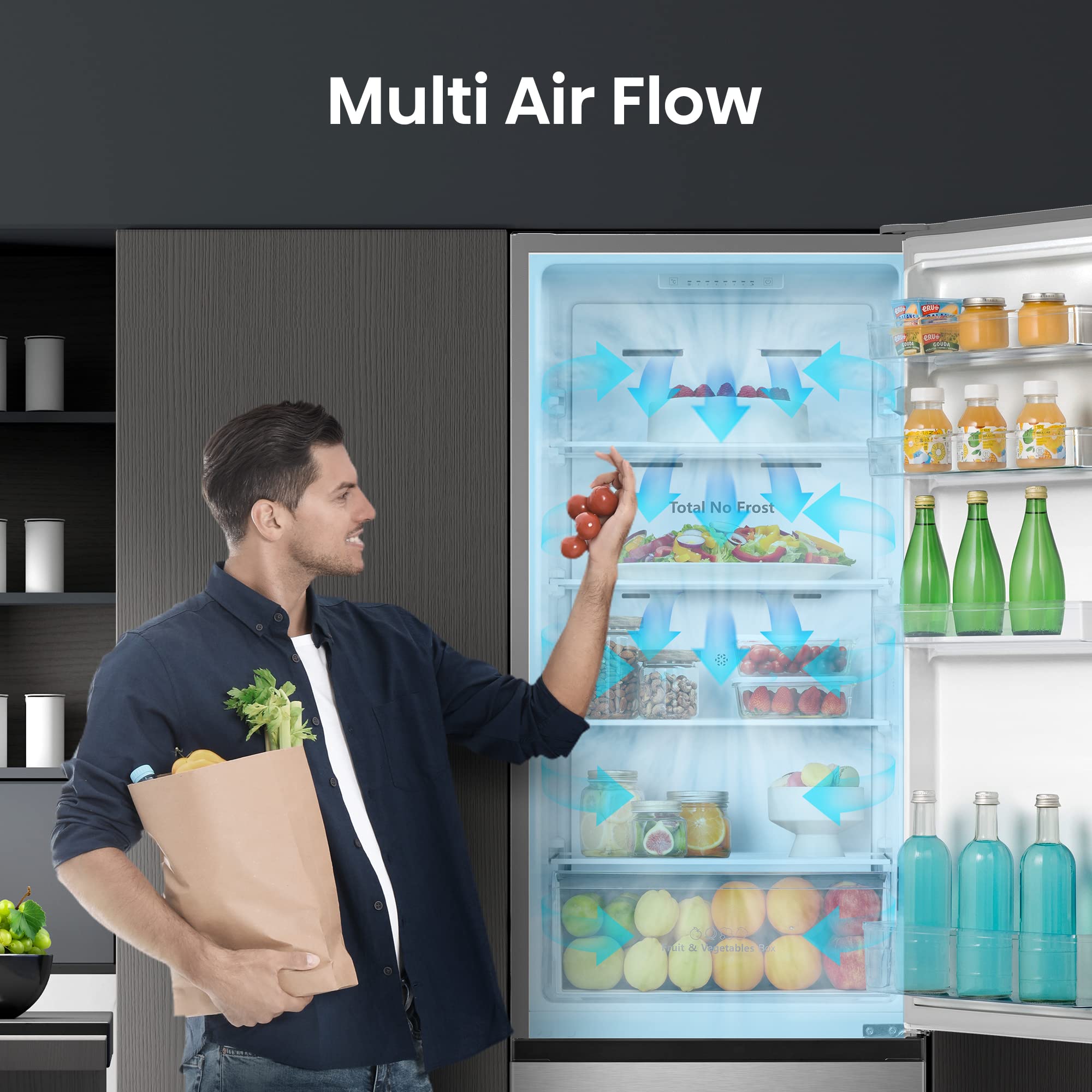 Refrigeratore Freestanding Hisense RB329N4ACE No Frost 180 cm - Dettaglio