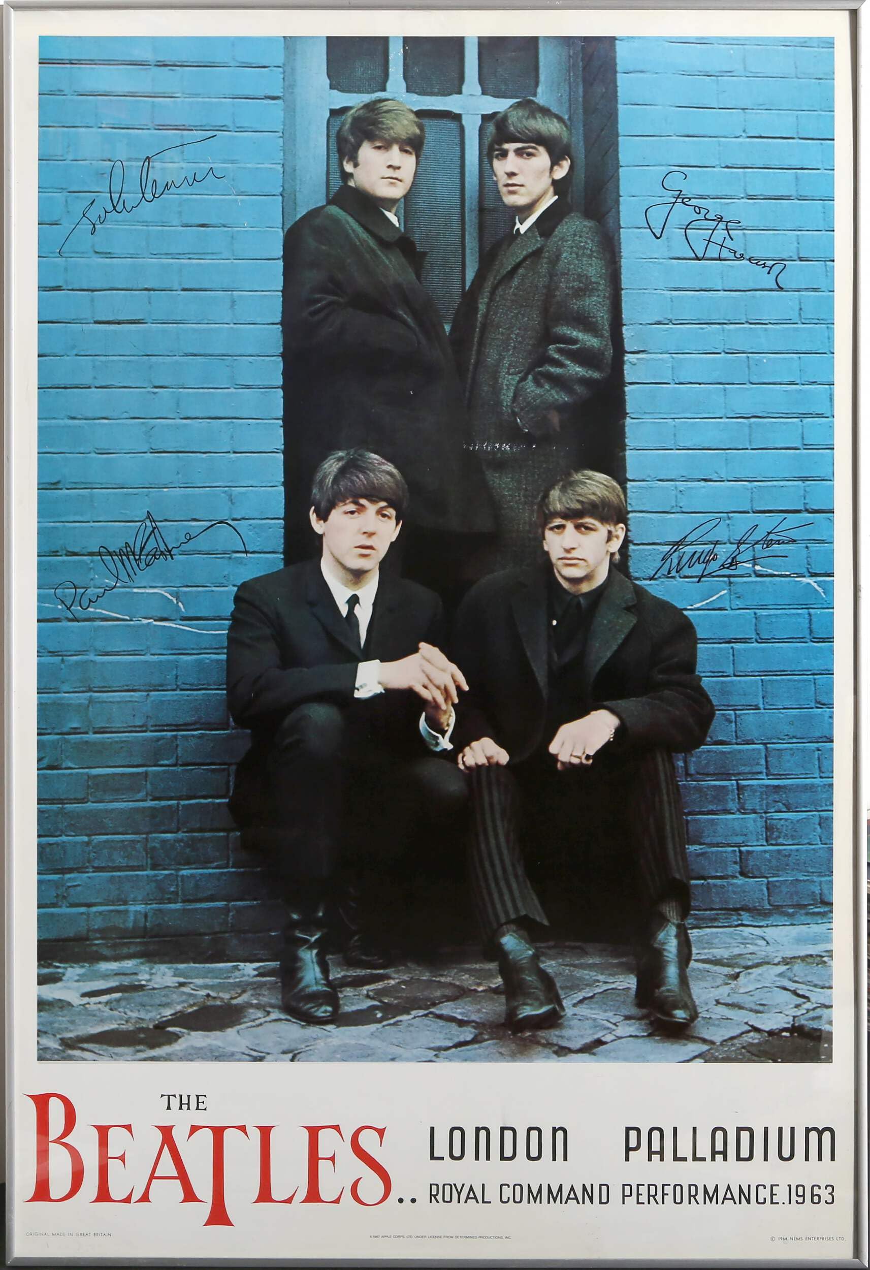 THE BEATLES ロンドン パラディウム ポスター Amazon.com: Unknown Artist - Poster, The Beatles at the