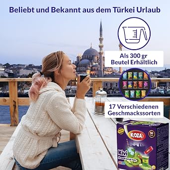 Koza Kivi Aromalı Tek İçimlik İçecek Tozu 50 x 1.5 G