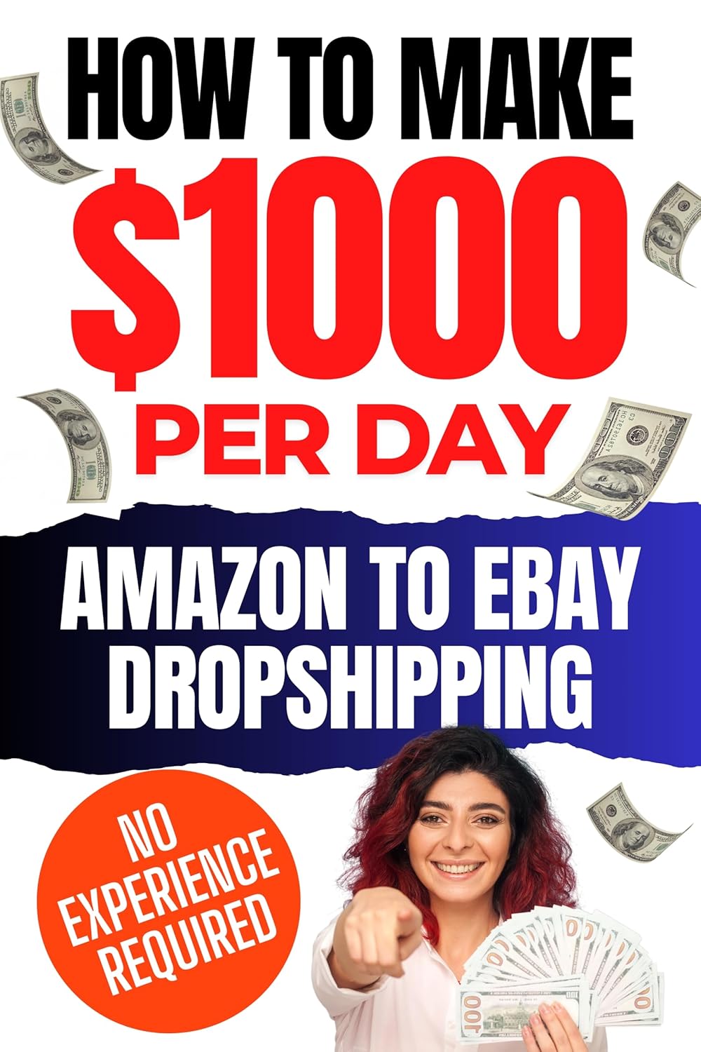 How to Make $1000 Per Day Dropshipping on eBay: The Ultimate Guide to Make Money Online with Amazon to eBay Dropshipping, Side Hustles, Automation & Scaling for Passive Income & Financial Freedom