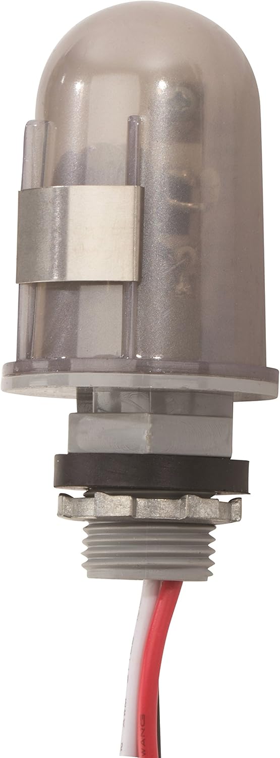 Clear Polycarbonate Dusk-to-Dawn Photocontrol for Outdoor Lighting