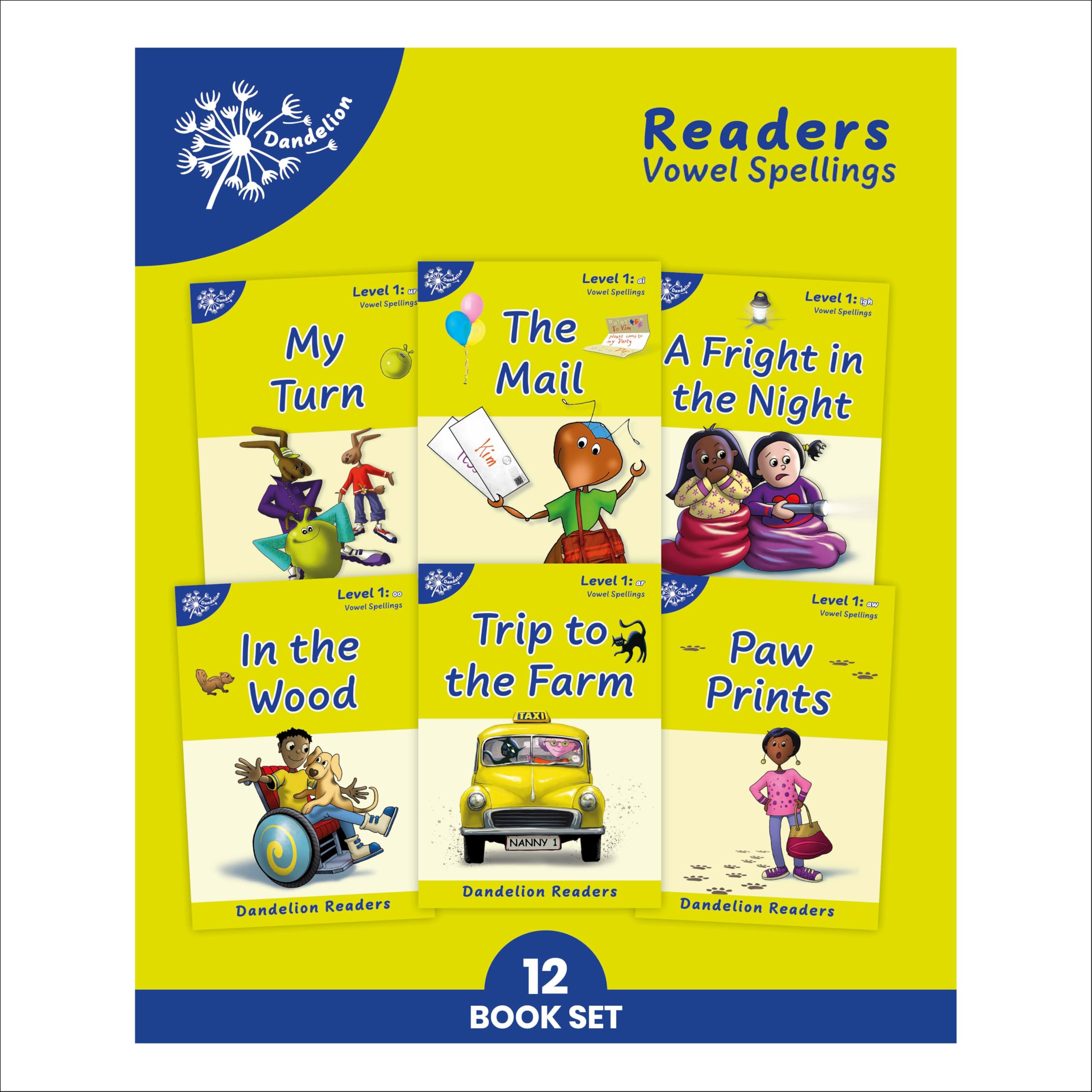 Phonic Books Dandelion Readers Vowel Spellings Level 1 The Mail: Decodable Books for Beginner Readers Vowel Teams (Phonic Books Beginner Decodable)