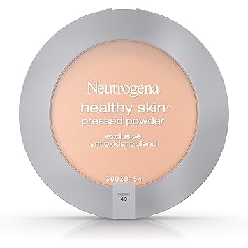 Neutrogena Healthy Skin Pressed Natural Powder For All Skin Types, Medium 40, 3 Gram, Beige