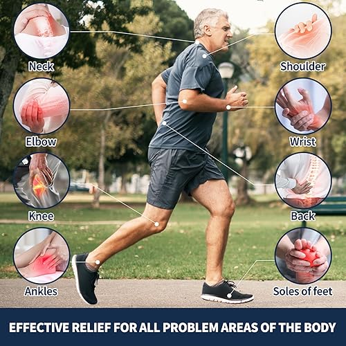 Miniatura 3 de Kubot Crema de alivio de neuropatía de 2 piezas Contiene capsaicina, árnica, mentol y glucosamina, adecuada para pies, manos, piernas, músculos