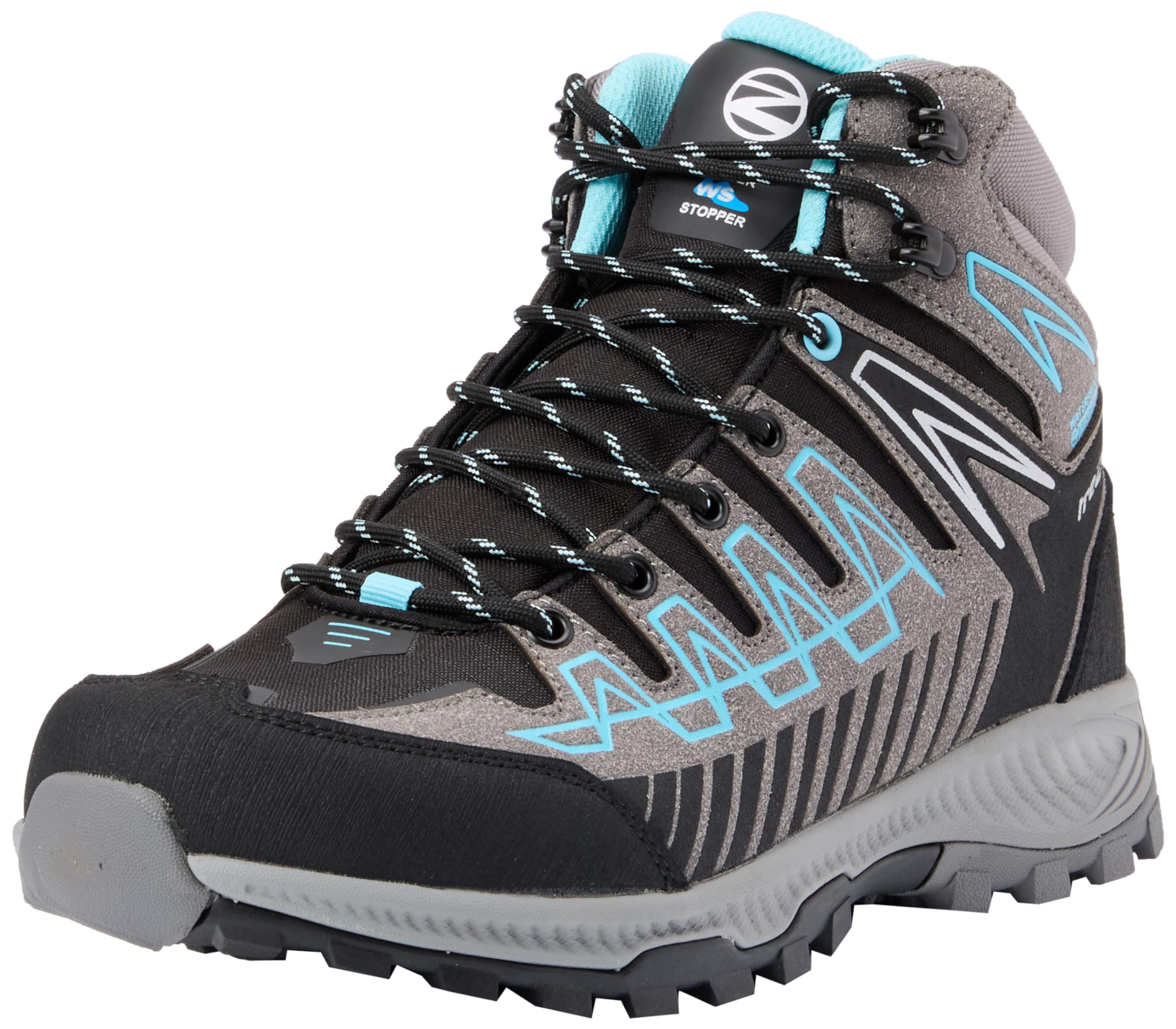 Trezeta 010724070 THUNDER MID W'S WP Hiking shoe Female DARK GREY AZURE UK 7.5