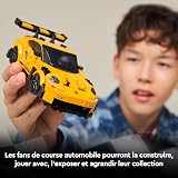 LEGO Speed Champions Supercar Porsche 911 GT3 RS - Jouet Voiture - Maquette à Construire avec Minifigurine de Pilote - Idée de Cadeau d'anniversaire pour Garçon dès 9 Ans 77239 - 3