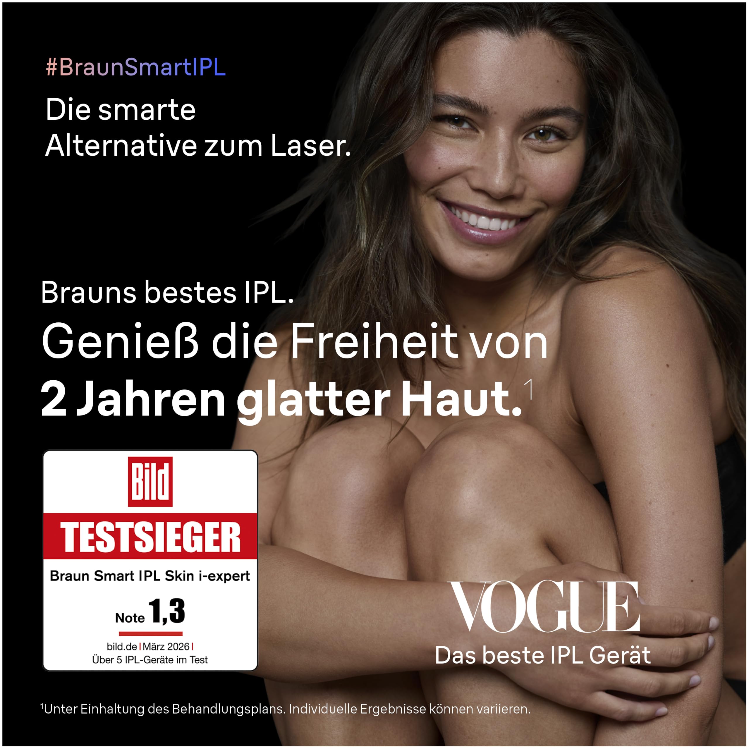 Braun Smart IPL Geräte Haarentfernung Skin i·expert 7, PL7211, Rosegold | Alternative Laser Haarentfernung für Zuhause, Dauerhafte Haarentfernung, Inkl. Etui, Gillette Venus Rasierer Und 2 Aufsätze