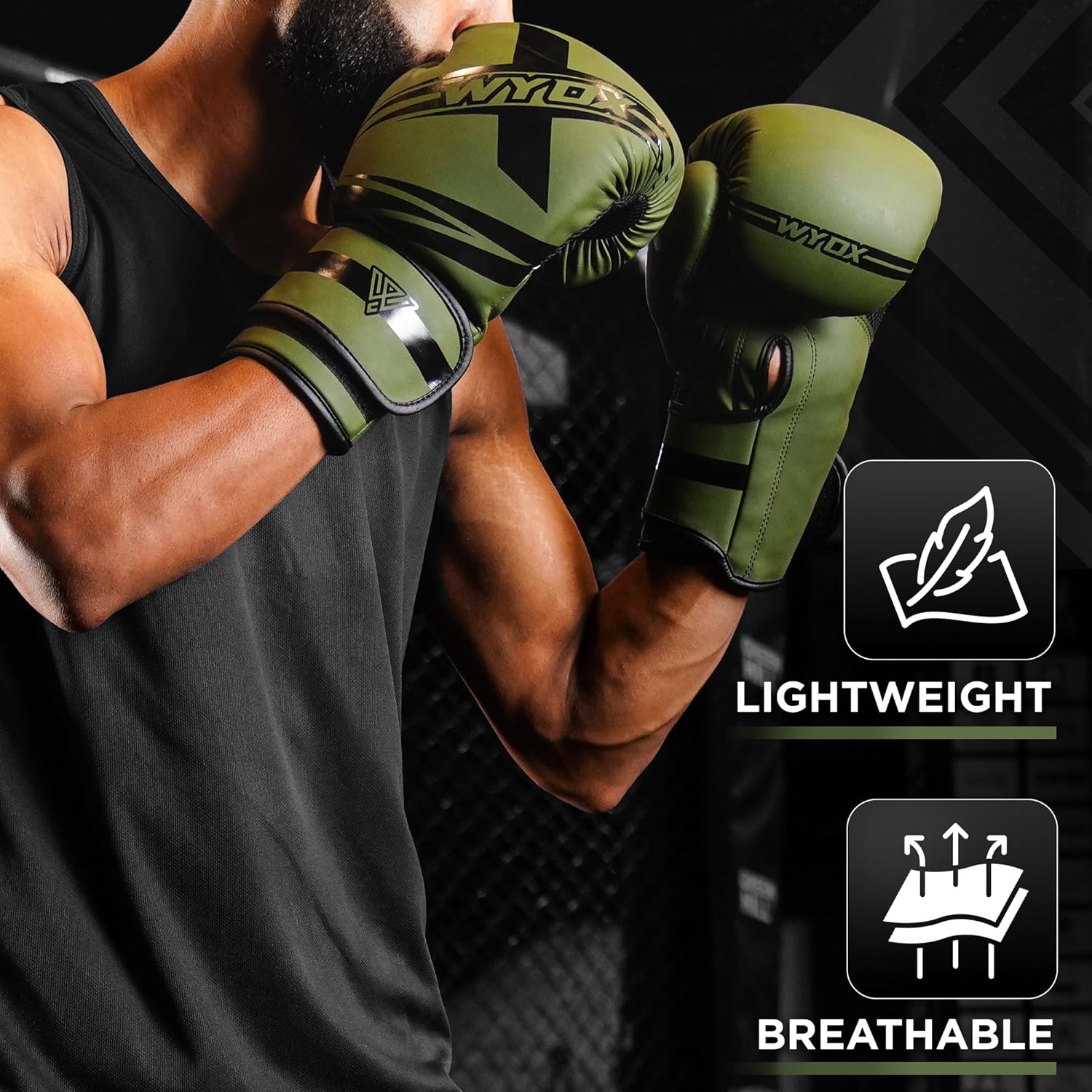 Training Glove and Wrap Set for Hand Support and Impact Protection