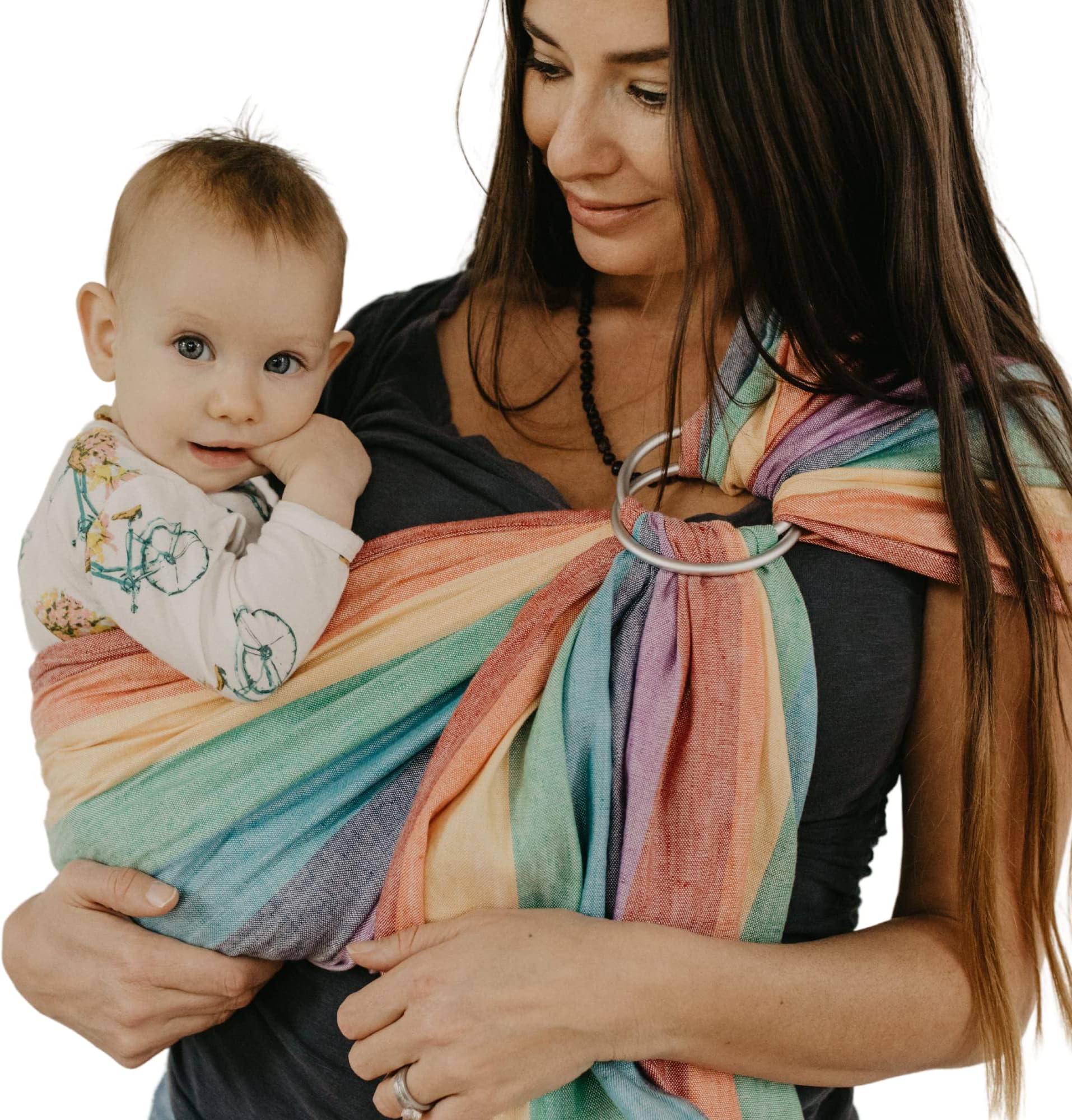 Adjustable Ring Sling Baby Carrier main image 1