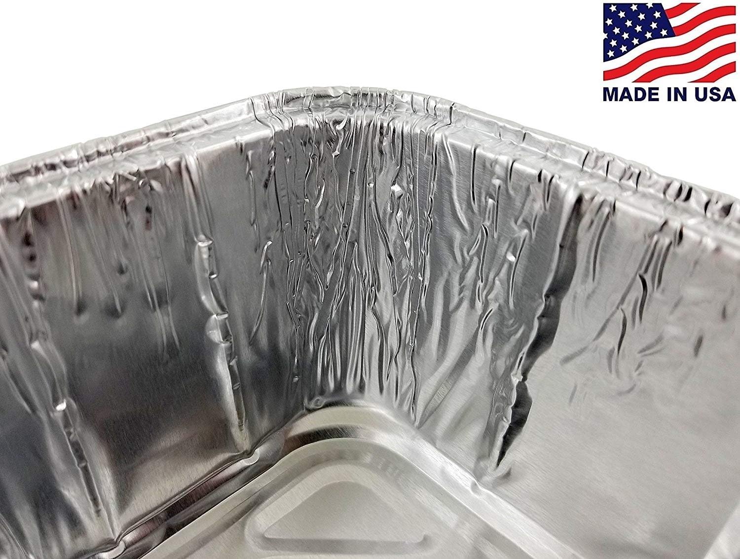 Handi-Foil 2 lb. Aluminum Foil Loaf/Bread Pan - Disposable Baking Tin Containers (pack of 500)