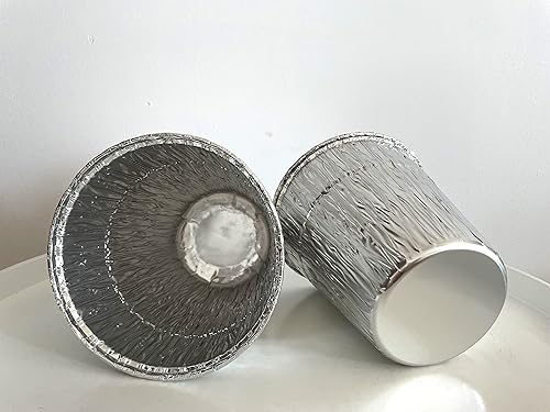 Miniatura 5 de Revestimiento de cubo de grasa compatible con parrillas Pit Boss de aluminio desechable, accesorios para cocinar, hornear, barbacoa, 5.0 x 4.6