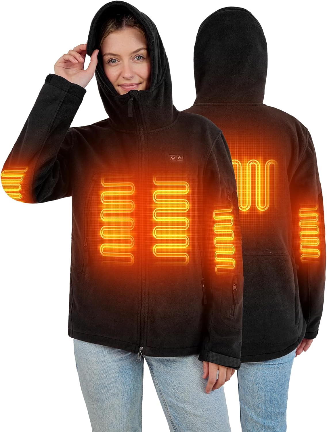 ANTARCTICA GEAR Heated Jacket with 12V 16000mAh Battery Pack