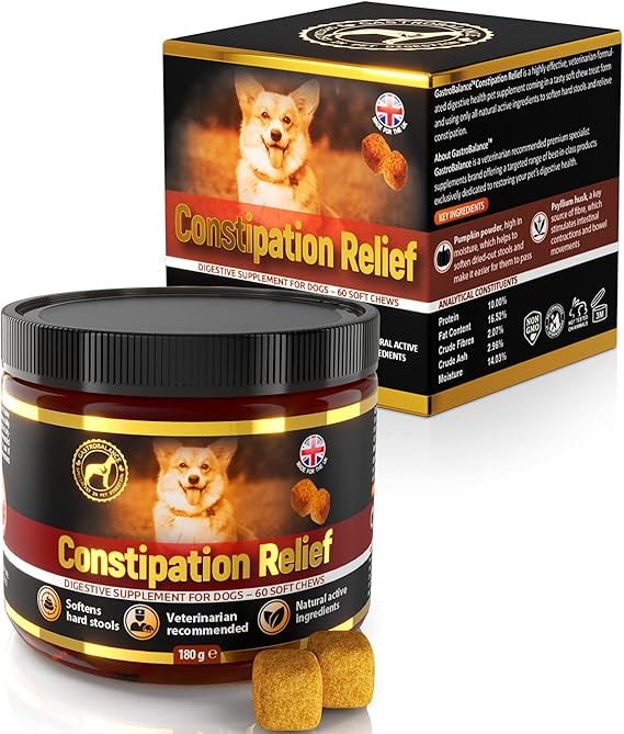 GastroBalance Constipation Relief for Dogs 100 Natural Ingredients