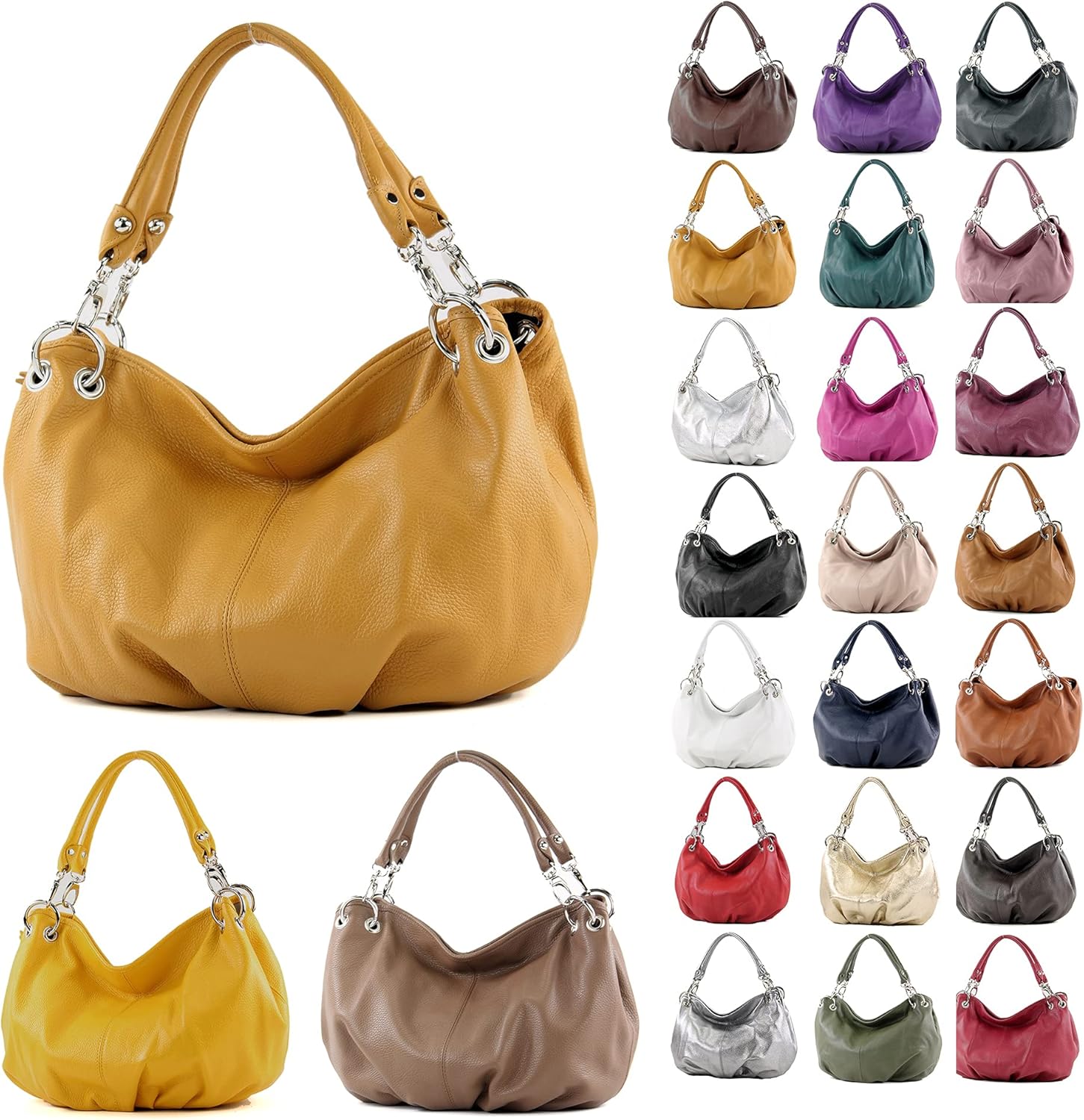 IT40 - Italian ladies leather shoulder bag