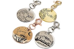 Personalized Pet Collars for Cats with Engraved ID Tags