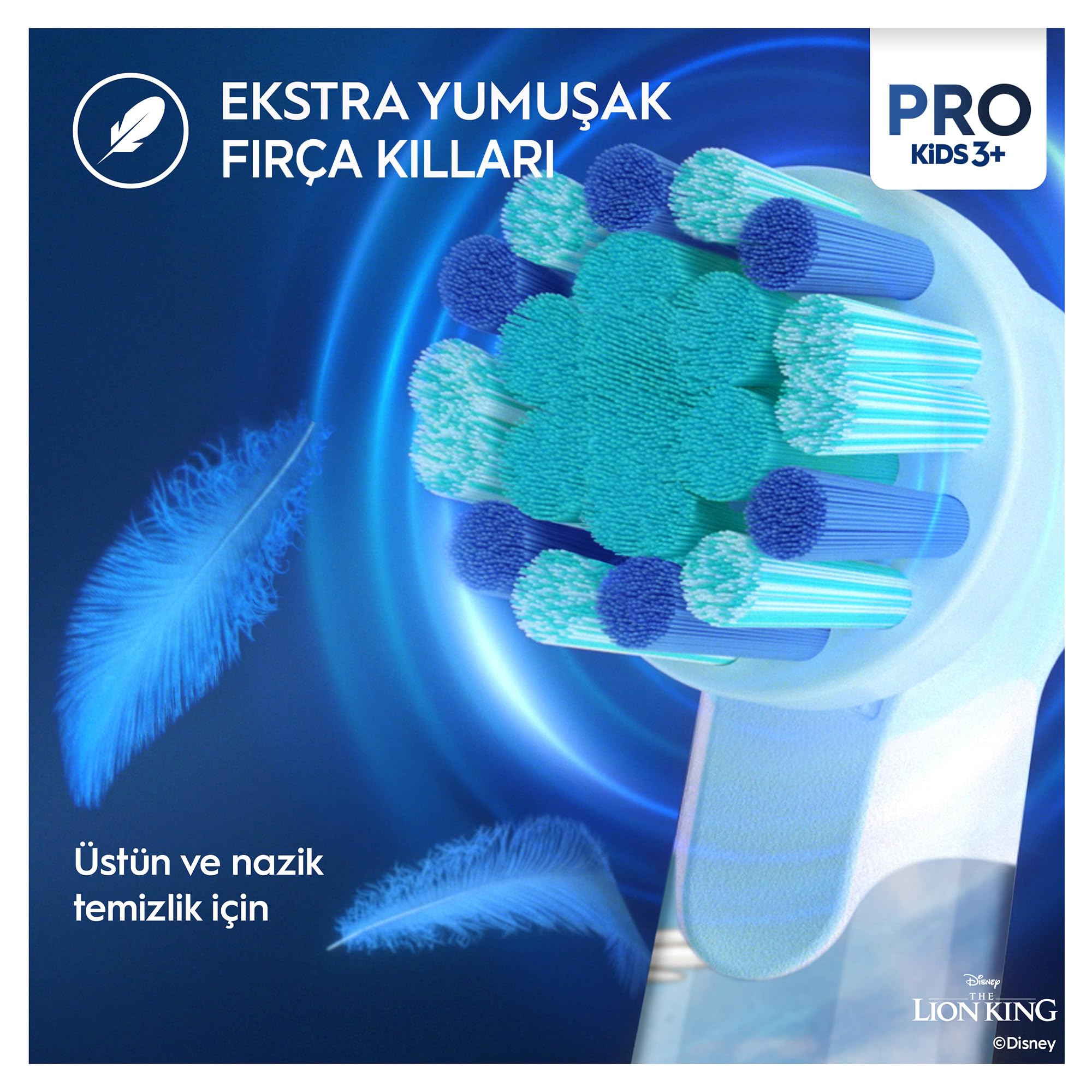 Oral-B Spazzolino da denti ricaricabile Pro Kids Re Leone
