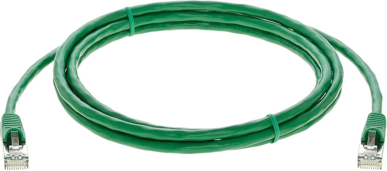 Limited Stock InstallerParts Ethernet Cable CAT6 Cable Shielded (SSTP/SFTP) Booted 200 FT - Green - Professional Series - 10Gigabit/Sec Network/High Speed Internet Cable, 550MHZ