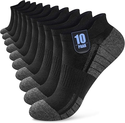 10/20 Pares Calcetines Tobilleros Hombre Mujer, Calcetines Cortos Algodón Transpirables, Ideales para Deporte, Correr, Casa, Trabajo, Verano