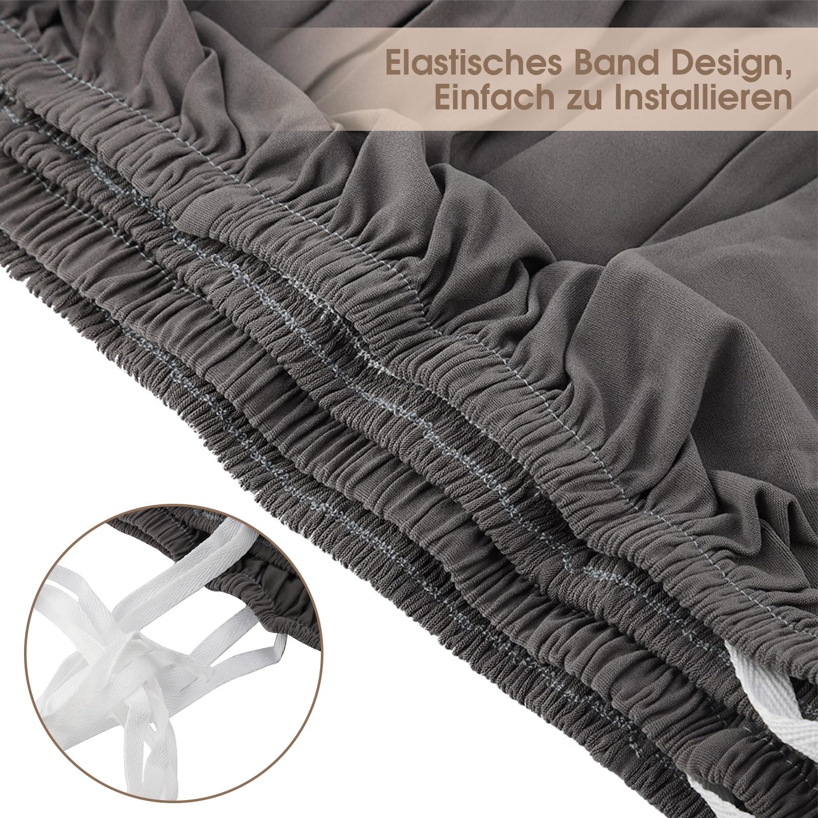 L-Form Sofabezug Couchbezug Schonbezug, 3+2 Sitzer Ecke Elastische Sofa Überzieher Ecksofabezug Universelle L-Förmige Sofa Bezug Sofaüberwürfe Stretch Abwaschbar, für Wohnzimmer Schlafzimmer