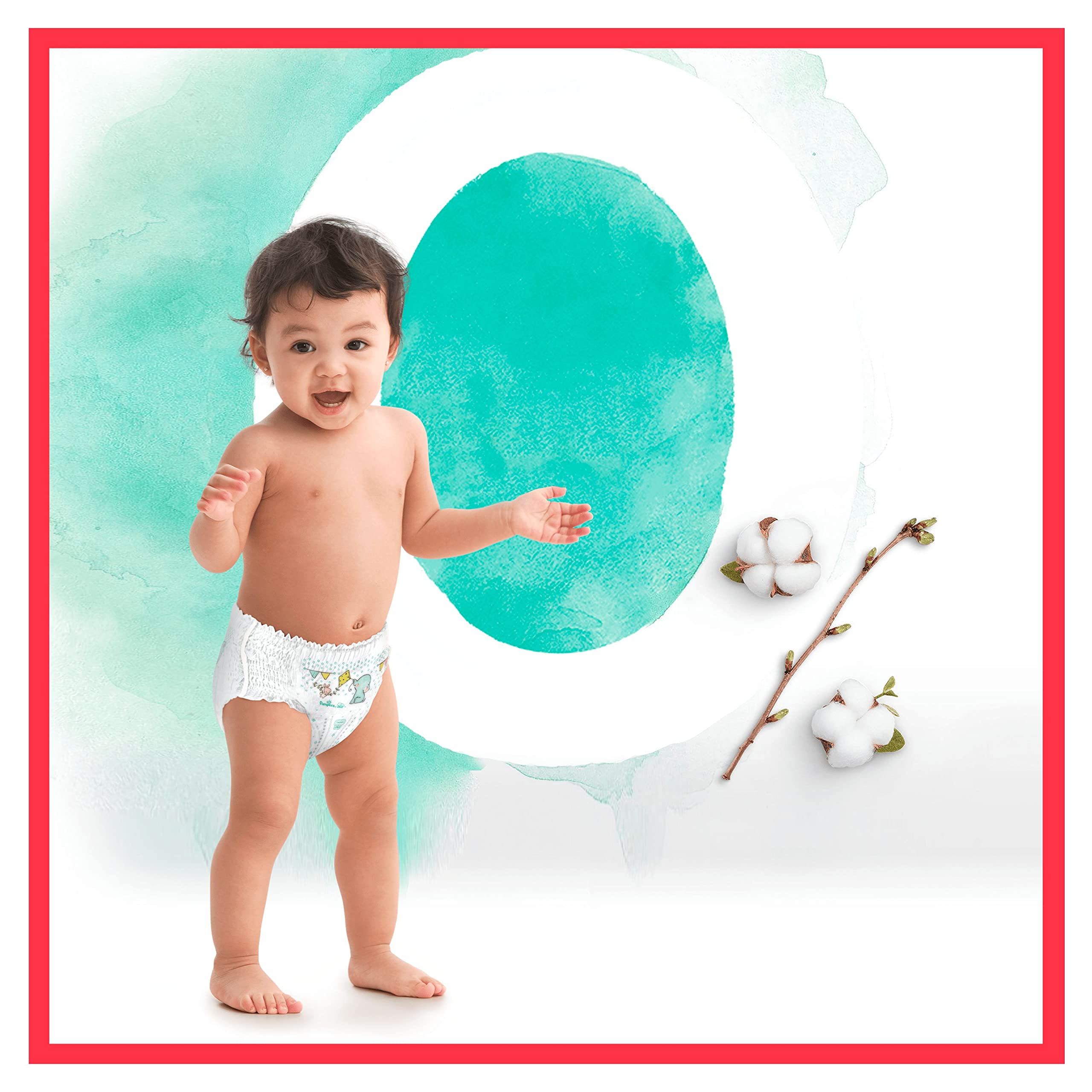 Pampers Couches-Culottes Taille 5 (12-17 kg), Harmonie, 80 Couches-Culottes Bébé, Multi Pack, 0% de compromis, 100% d'absorption, Ingrédients d'origine végétale, Hypoallergéniques