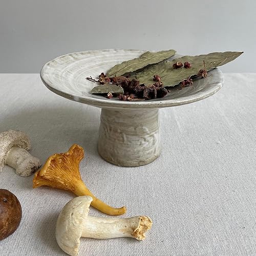 Miniatura 5 de Soporte de incienso de cerámica para varillas, soporte de quemador de incienso para decoración de mesa, 6.8 pulgadas de ancho x 3.3 pulgadas de alto