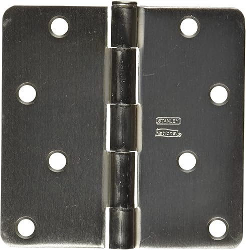 NATIONAL MFGSPECTRUM BRANDS HHI N830-246 Bisagra de hardware, 4 pulgadas, níquel satinado