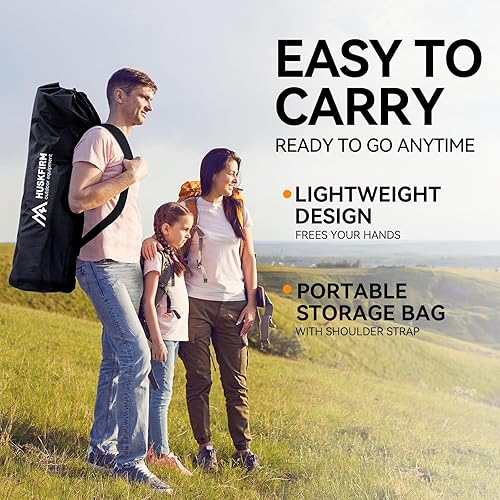 Miniatura 7 de Sillas de campamento plegables para 3 personas, silla de campamento doble, portátil, de gran tamaño, acolchada, silla de campamento resistente, para