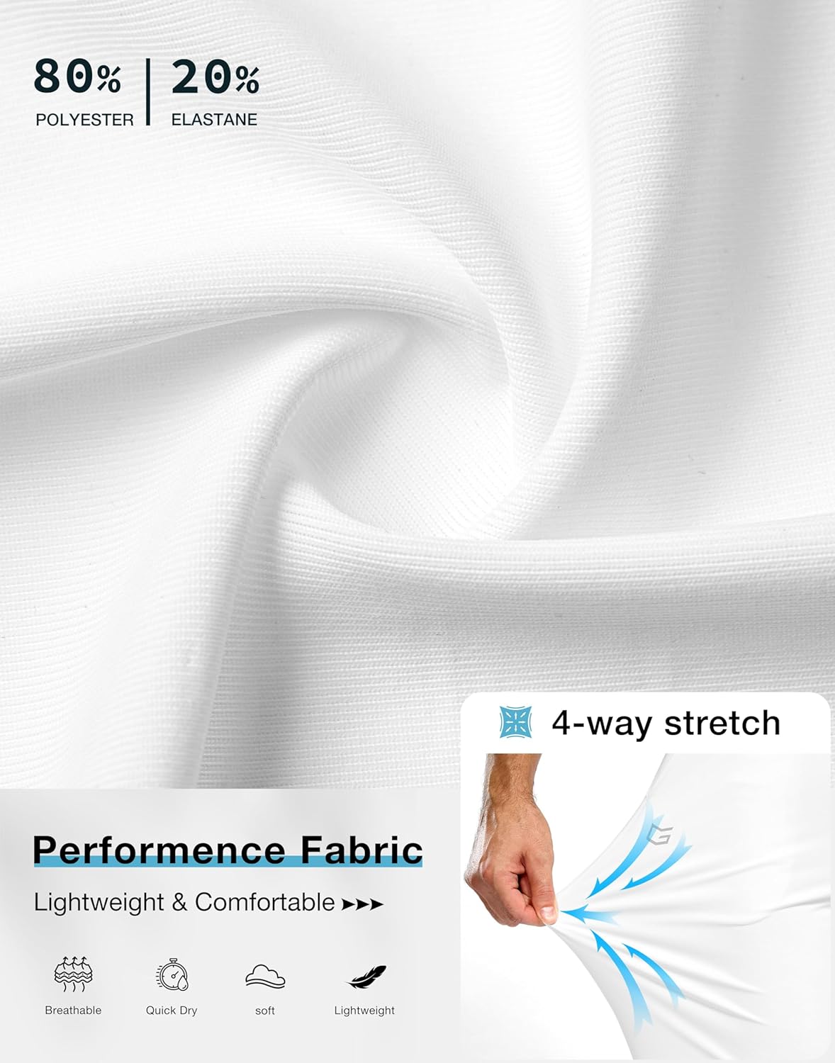 G Gradual Men's Sweatpants with Pockets Lightweight Workout Athletic Track Pants Stretch Gym Running Jogging Joggers for Men - Image 4