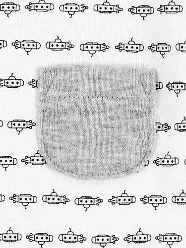 Vista 4 de Simple Joys by Carter's - Bodis de manga corta para bebé, paquete de 6