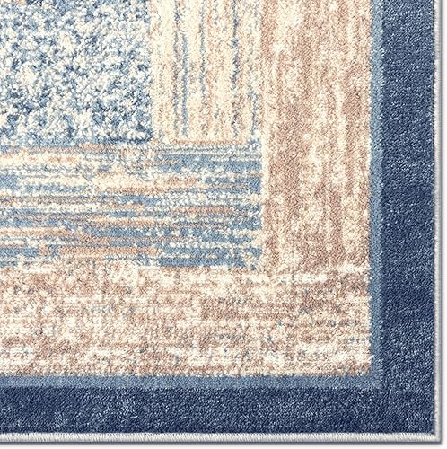 Vista 38 de Home Dynamix - Alfombra moderna, contemporánea Royalty Vega, negro/beige, rectángulo de 1.9 x 7.2 pies