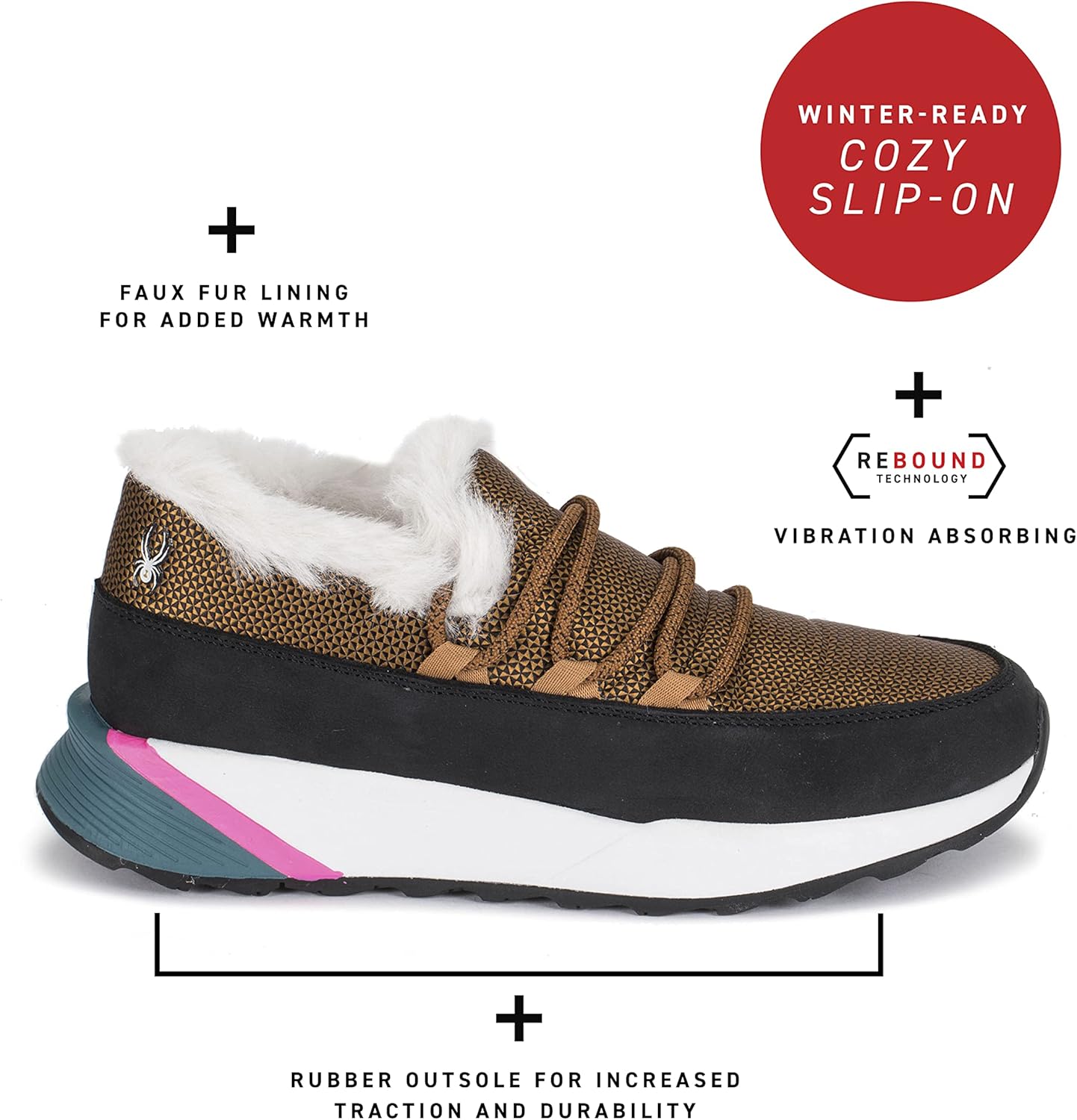 Spyder Womens Casual and Fashion Sneakers