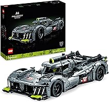 LEGO 42156 Technic PEUGEOT 9X8 24H Le Mans Hybrid Hypercar, Iconic Racing Car Model Kit For Adults to Build, 1:10 Scale,...
