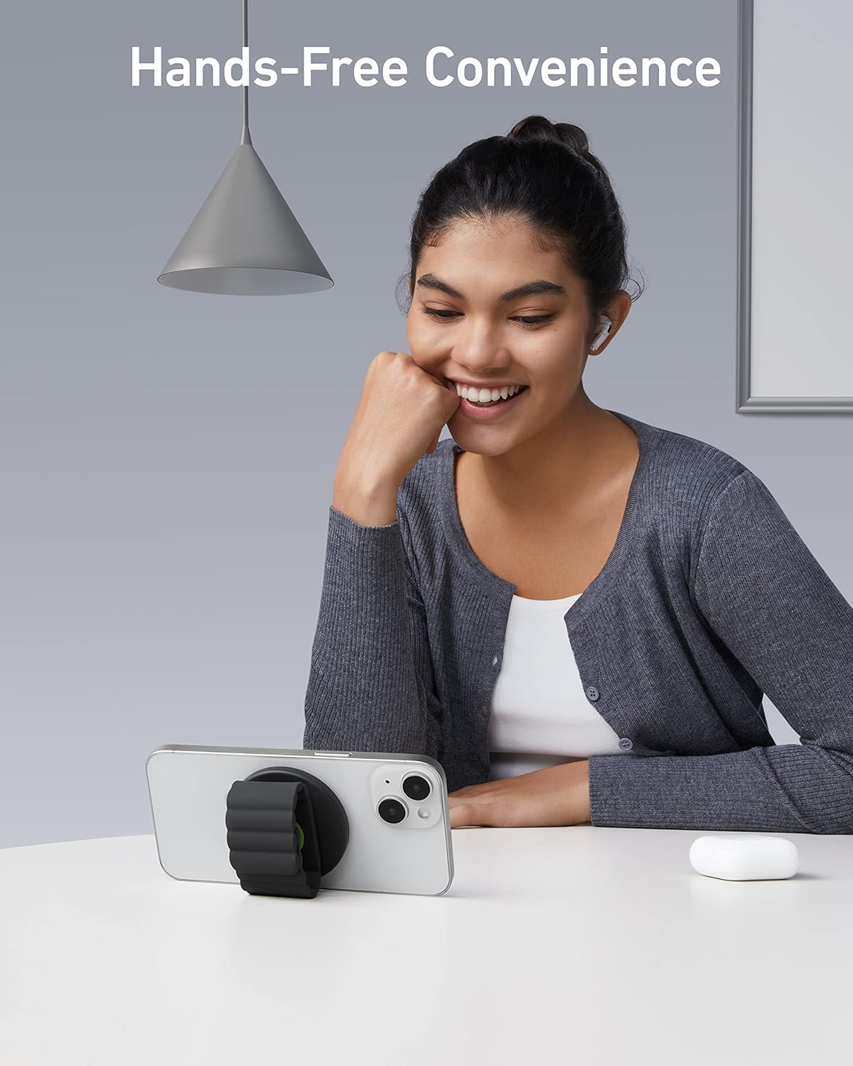 Portatelefono magnetico Anker (MagGo), portatelefono magnetico 620 resistente al sudore e cinturino regolabile, solo per iPhone 14/14 Pro/14 Pro Max/14 Plus/13 Pro/13 mini/13 Pro Max - Immagine 5