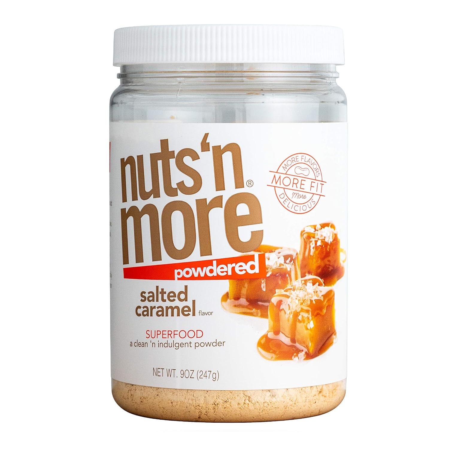 Nuts ‘N More Salted Caramel Peanut Butter Powder, All