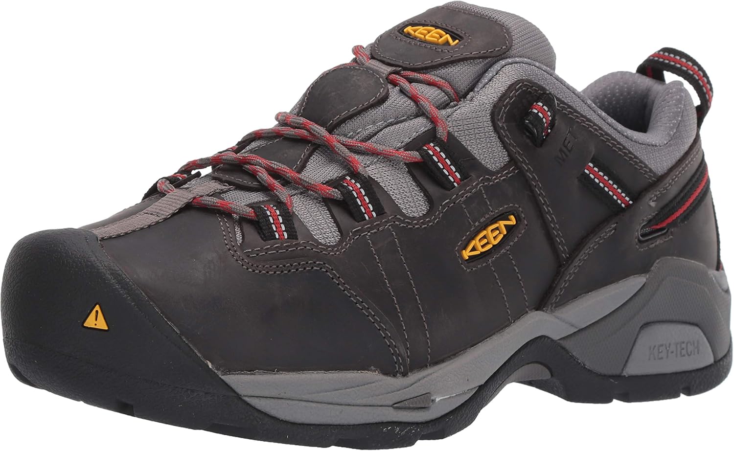 KEEN Utility mens Detroit Xt Low Steel Toe Metatarsal Guard Work Shoe, Steel Grey/Bossa Nova, 10.5 Wide US