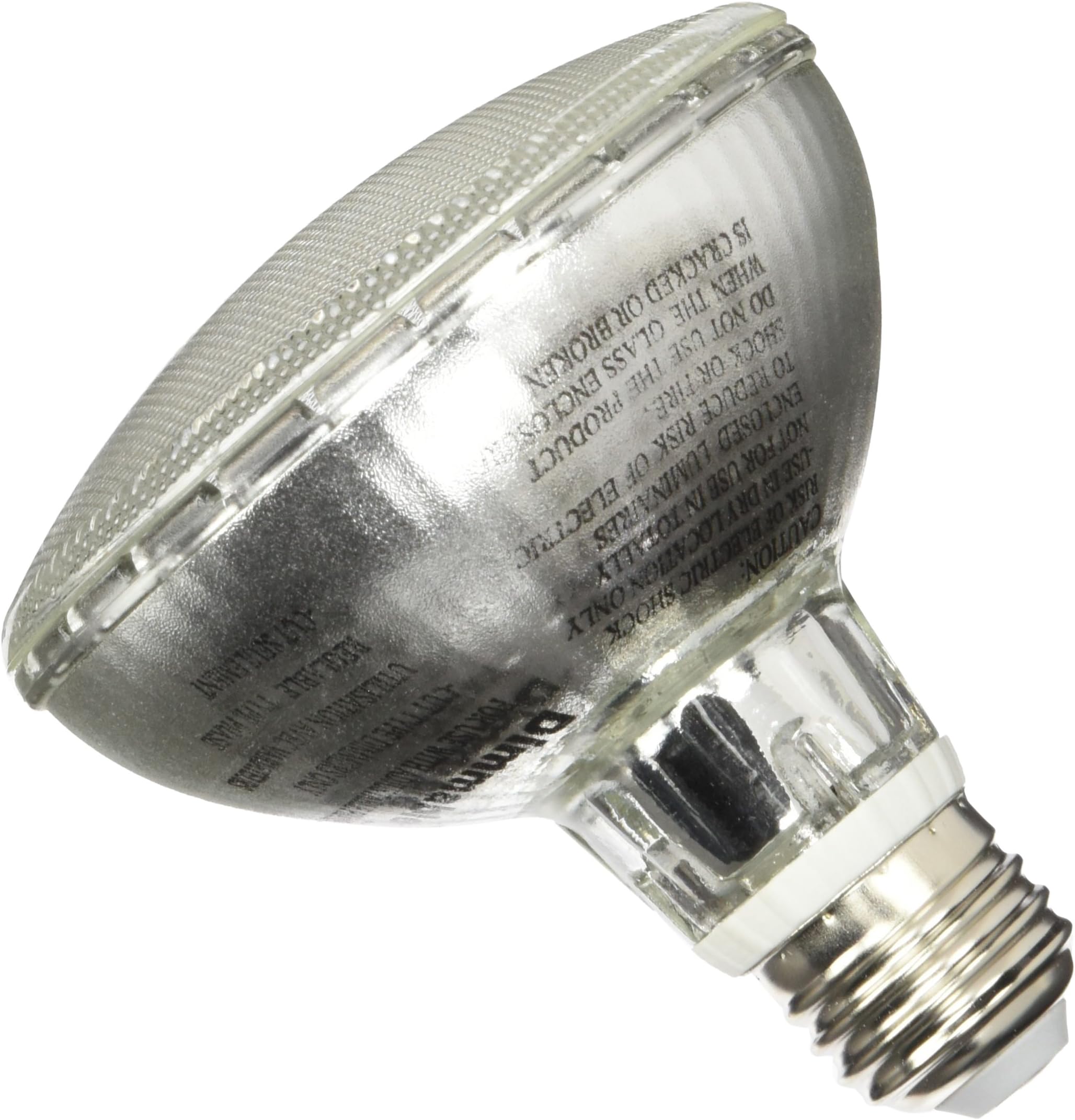 Digitron GDLED-P30-8W-3KSW PAR30 Quartz Glass LED Light Bulb 8-watt, Silver