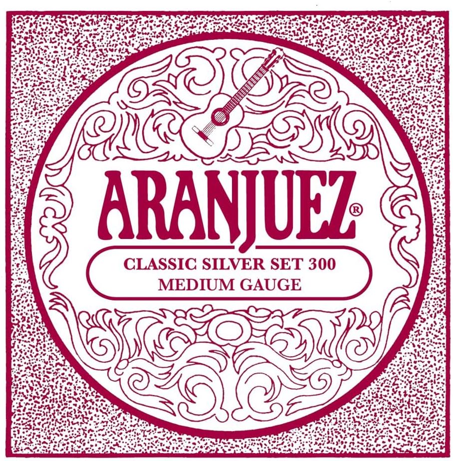 Aranjuez A300 CLASSIC SILVER Set, Medium Tension (purple)