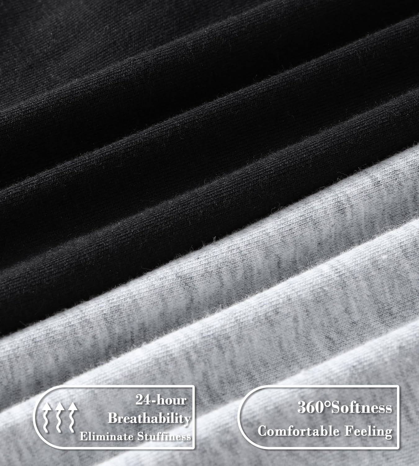 J-pone Underwear Women Pack High Waisted Bikini Panties Womens Underwear Cheeky Breathable Hipster Panties MultiPack - Image 5