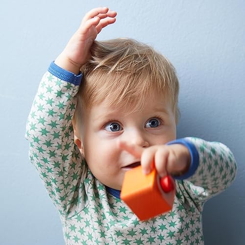 Miniatura 5 de HABA Bloques de descubrimiento de madera para niños pequeños con sonidos acústicos, juguetes para actividades de aprendizaje preescolar (fabricado