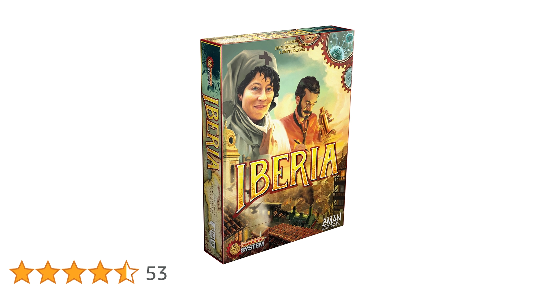 Amazon | パンデミック:イベリア - 歴史的な病気と戦うボード