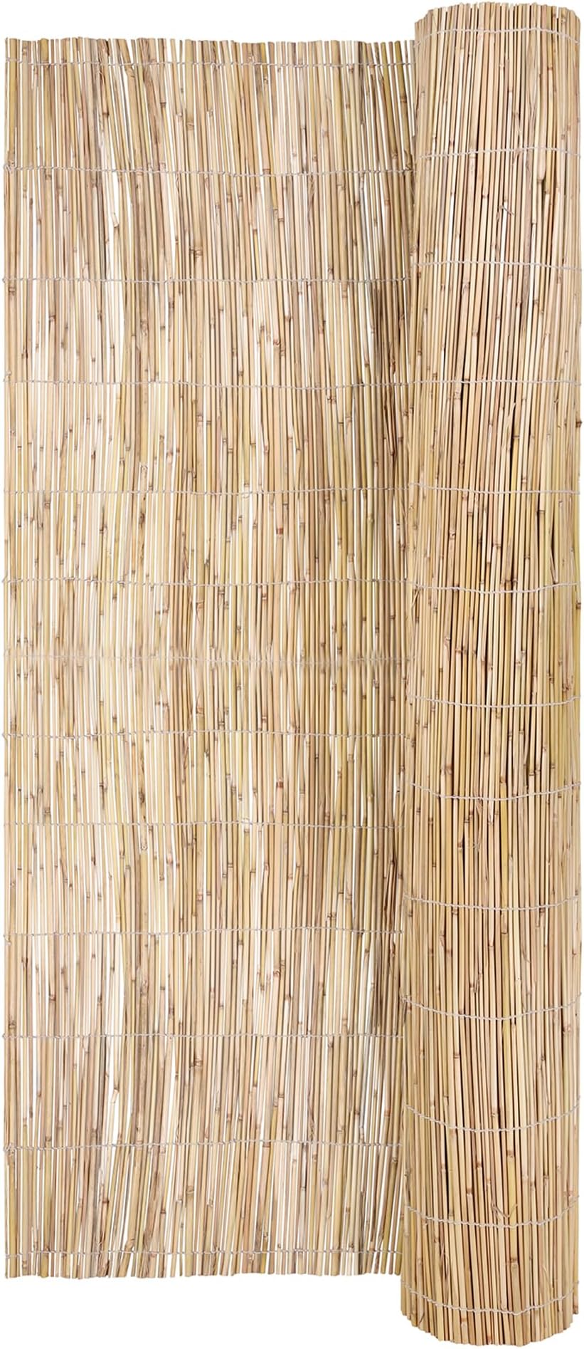 Bamboo Fence for Garden - 300cm x 600cm, Balcony Fence | Bamboo Privacy fence for Balcony Privacy | Reed bamboo Screen (3m x 6m)