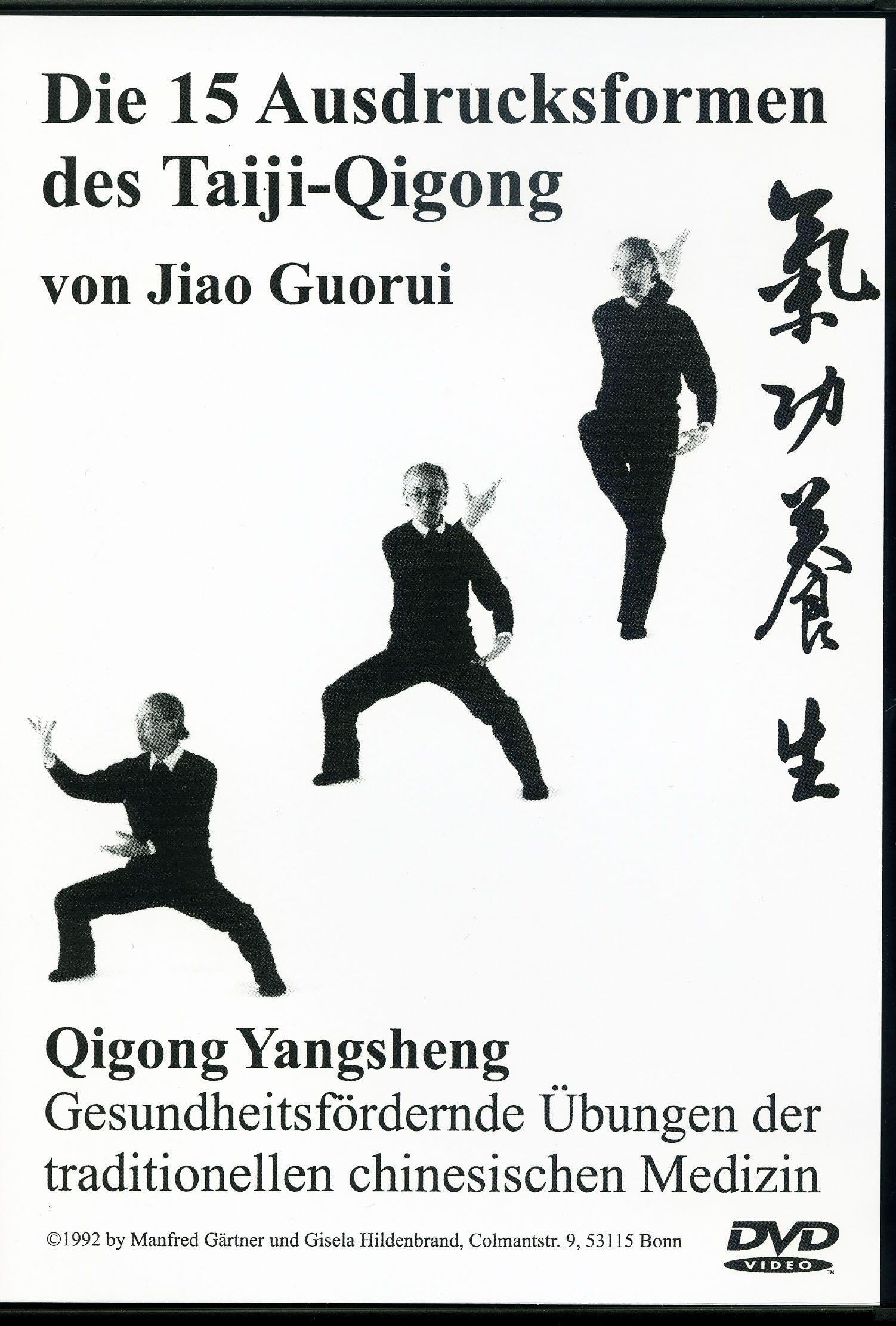 Taiji-Qigong DVD de las 15 formas de expresion instructivo aleman para relajacion