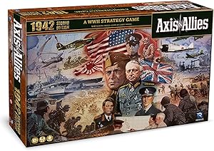 Renegade Game Studios Axis & Allies 1942 Second Edition WWII Strategy Board Game, 2-5 Players, Ages 12+