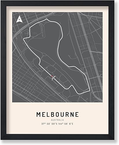 Miniatura 40 de Monem Art - Póster de Barcelona - Impresión de pista de carreras - Arte de España - Arte de pista de carreras de Barcelona - Arte de carreras de